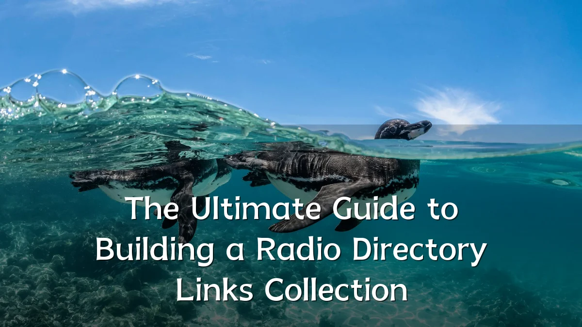 The Ultimate Guide to Building a Radio Directory Links Collection