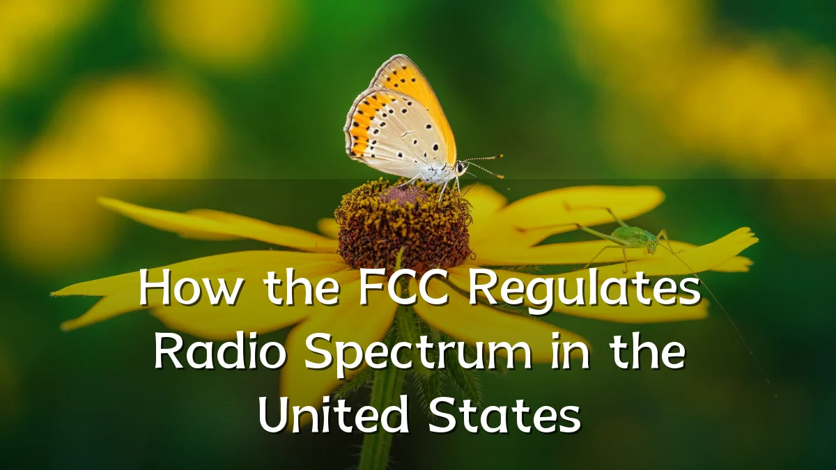 How the FCC Regulates Radio Spectrum in the United States