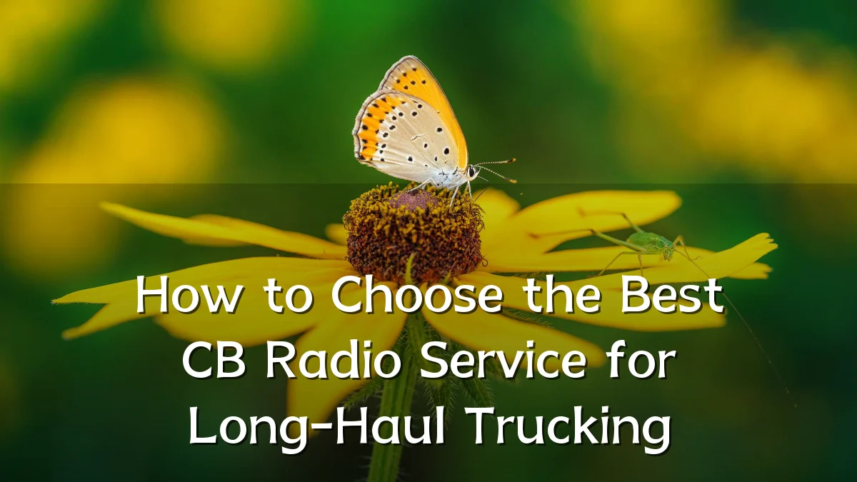 How to Choose the Best CB Radio Service for Long-Haul Trucking