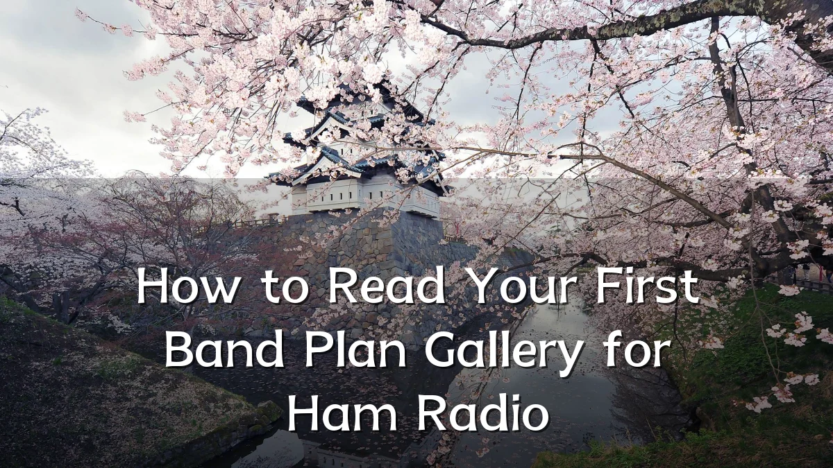 How to Read Your First Band Plan Gallery for Ham Radio