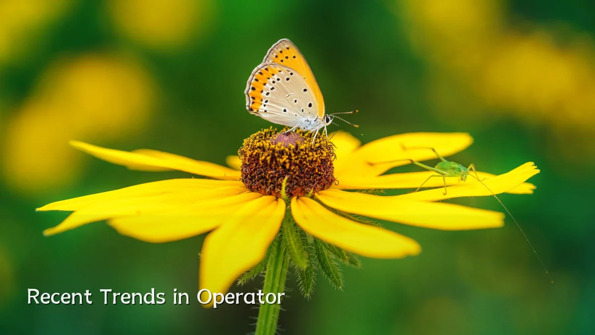 Recent Trends in Operator