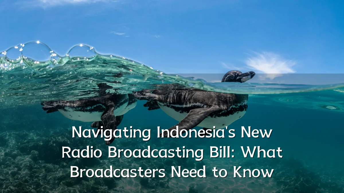 Navigating Indonesia's New Radio Broadcasting Bill: What Broadcasters Need to Know