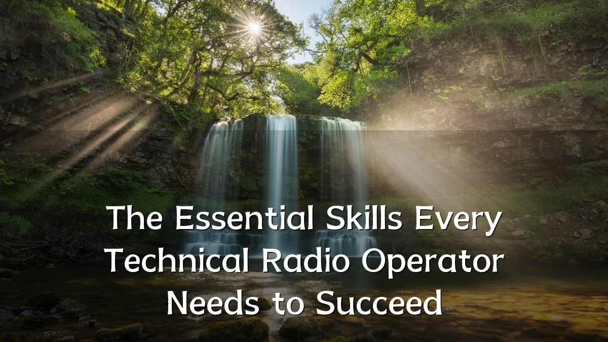 The Essential Skills Every Technical Radio Operator Needs to Succeed