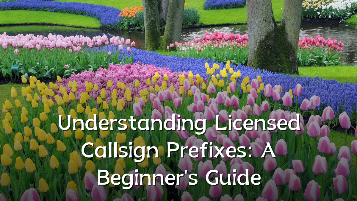 Understanding Licensed Callsign Prefixes: A Beginner's Guide