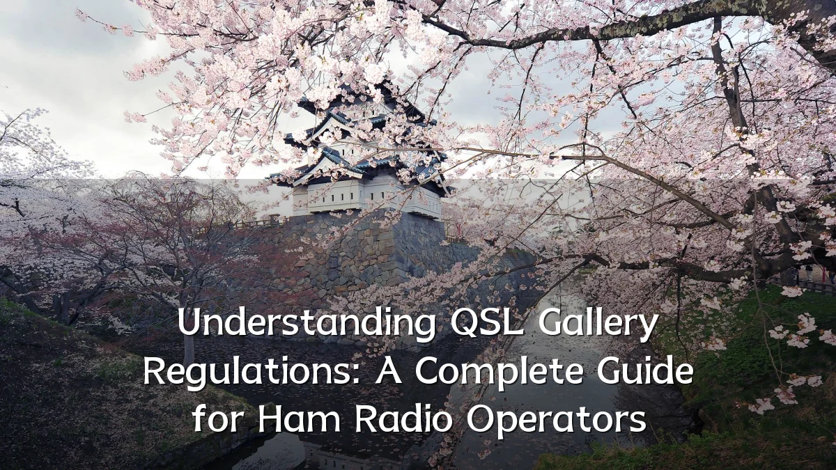 Understanding QSL Gallery Regulations: A Complete Guide for Ham Radio Operators