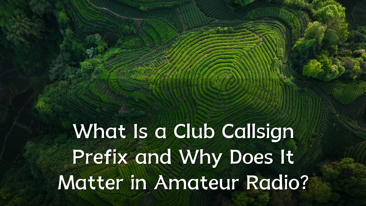 What Is a Club Callsign Prefix and Why Does It Matter in Amateur Radio?
